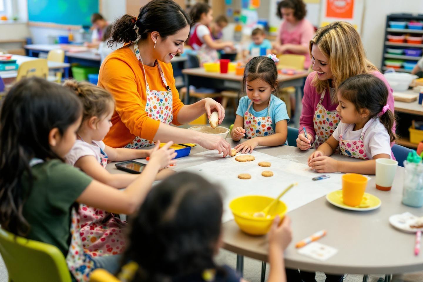 Recette de cookies facile à réaliser avec les enfants en maternelle