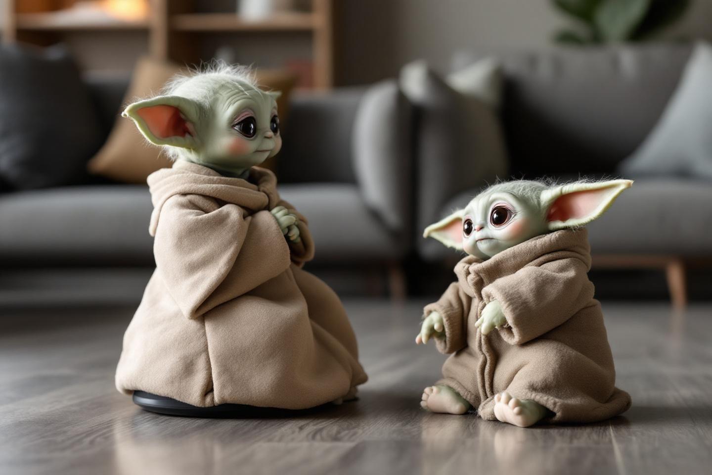 Bébé Yoda interactif : le jouet Grogu électronique qui réagit à vos mouvements et paroles